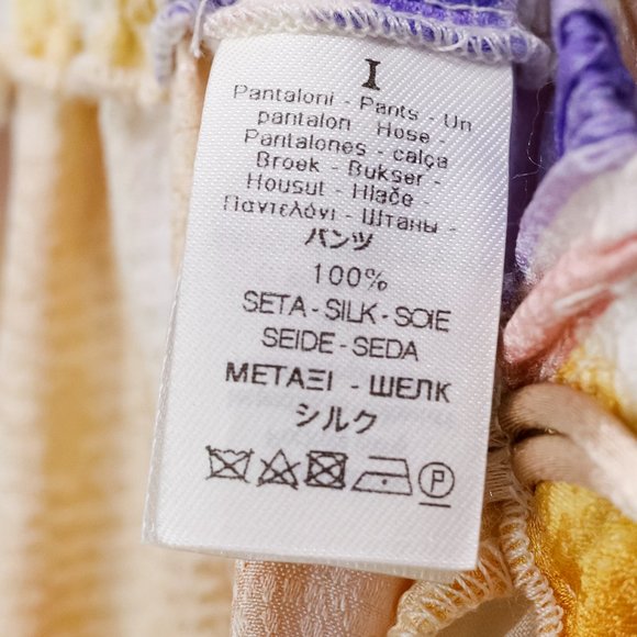 Forte_Forte 6293 Panarea Printed Silk Pant - Picture 12 of 14